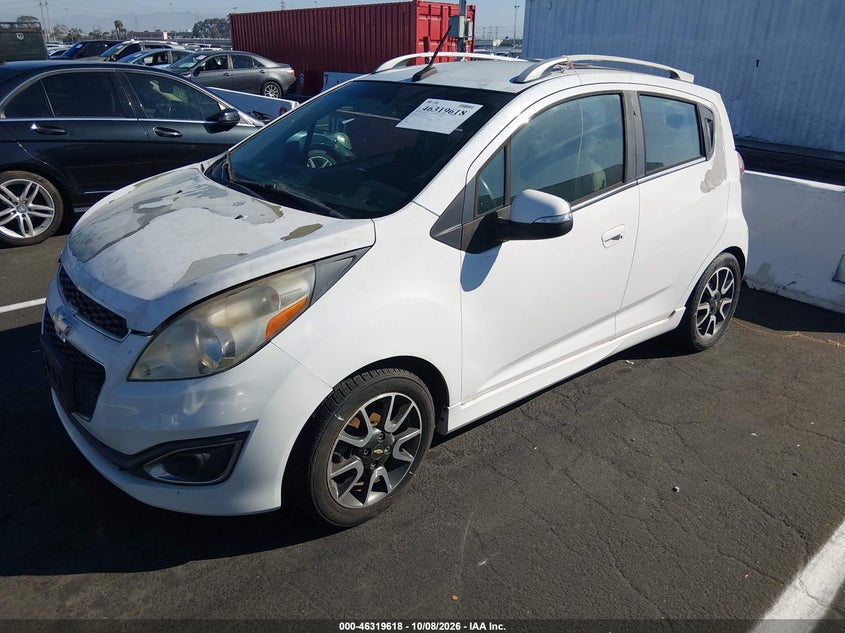 Vin: kl8cf6s93ec420859, lot: 46819839, chevrolet spark 2lt auto 20142