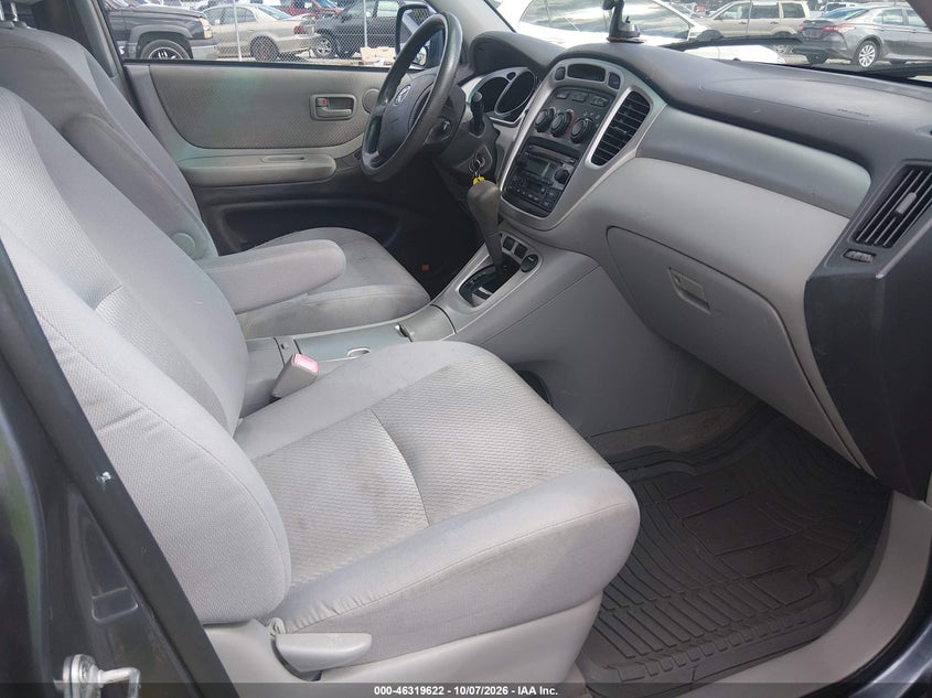 TOYOTA HIGHLANDER HYBRID 2006 VIN JTEEW21A160025873