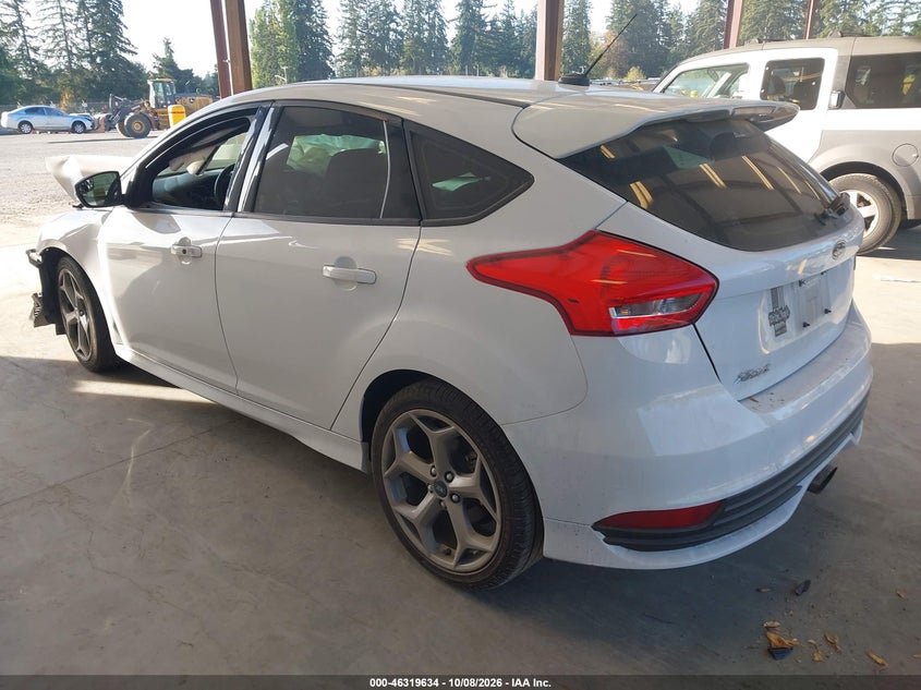 Vin: 1fadp3l93jl289938, lot: 46819856, ford focus st 20183