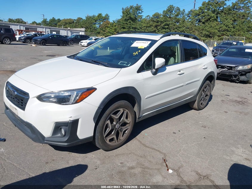 Vin: jf2gtamc5j8303814, lot: 46819885, subaru crosstrek 2.0i limited 20182