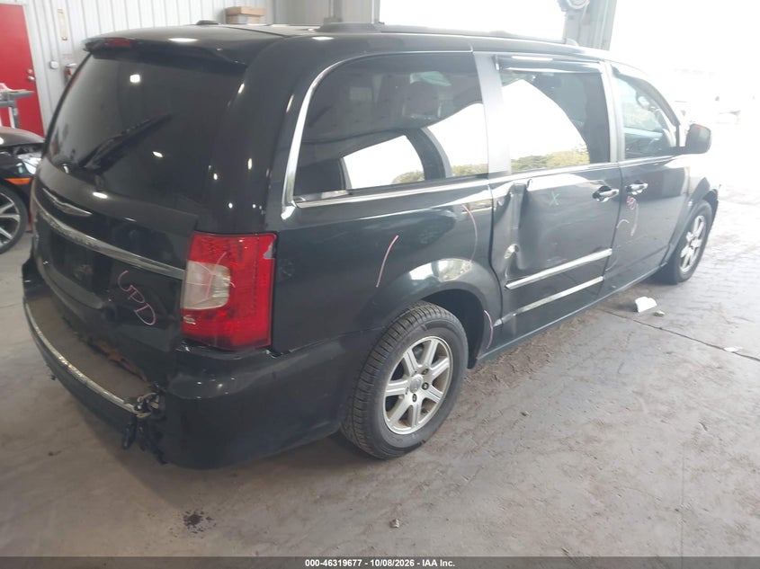 Vin: 2c4rc1bg5cr158276, lot: 46819899, chrysler town & country touring 20124
