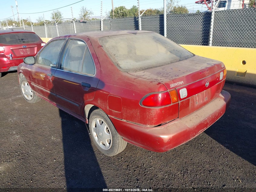 NISSAN SENTRA 1998 VIN 1N4AB41D5WC733245
