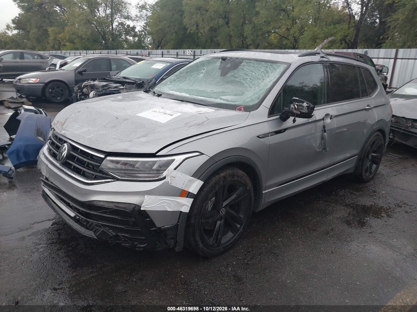 Vin: 3vv8b7ax0rm227198, lot: 46819920, volkswagen tiguan 2.0t se r-line black 20242