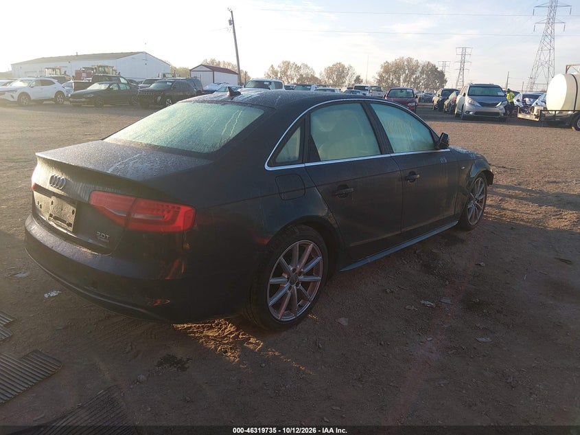 Vin: wauffafl3ga006487, lot: 46819957, audi a4 2.0t premium 20164