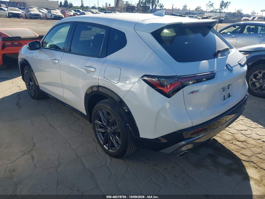 Vin: 3hdsa1h55sm700591, lot: 46819972, acura adx a-spec 20253