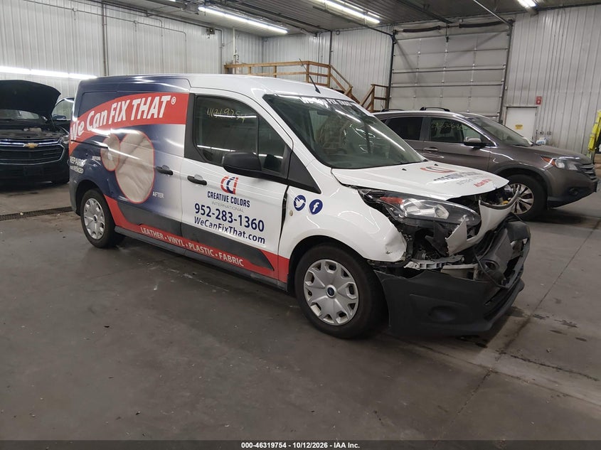 Vin: nmole7e75j1349287, lot: 46819976, ford transit connect cargo (rear windows) xlt 2018 img_1