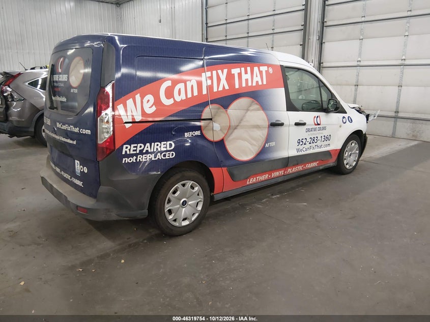 Vin: nm0le7e75j1349287, lot: 46819976, ford transit connect xl 20184