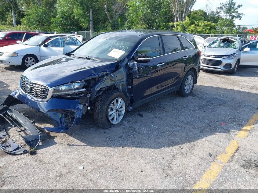 Vin: 5xypg4a35lg668627, lot: 46819989, kia sorento 2.4l lx 20202