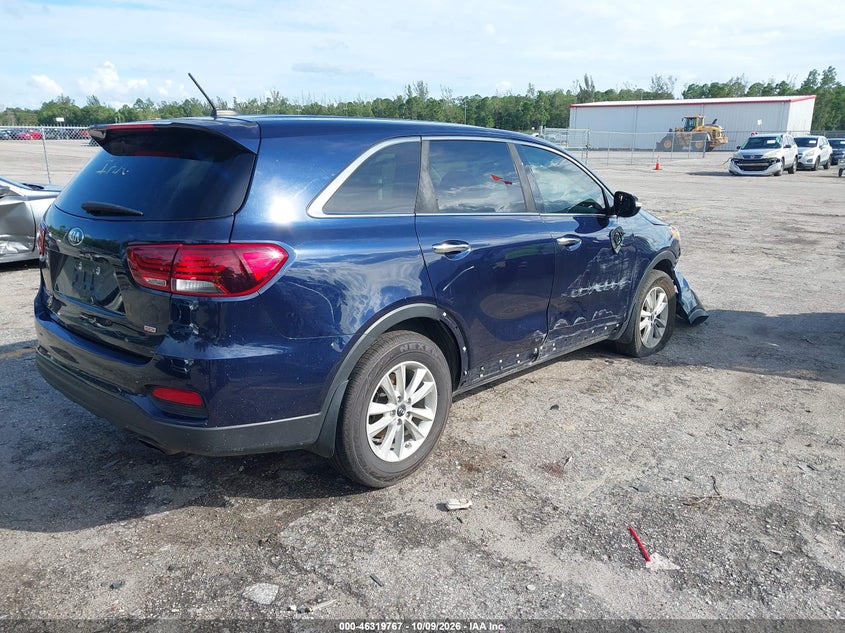 Vin: 5xypg4a35lg668627, lot: 46819989, kia sorento 2.4l lx 20204