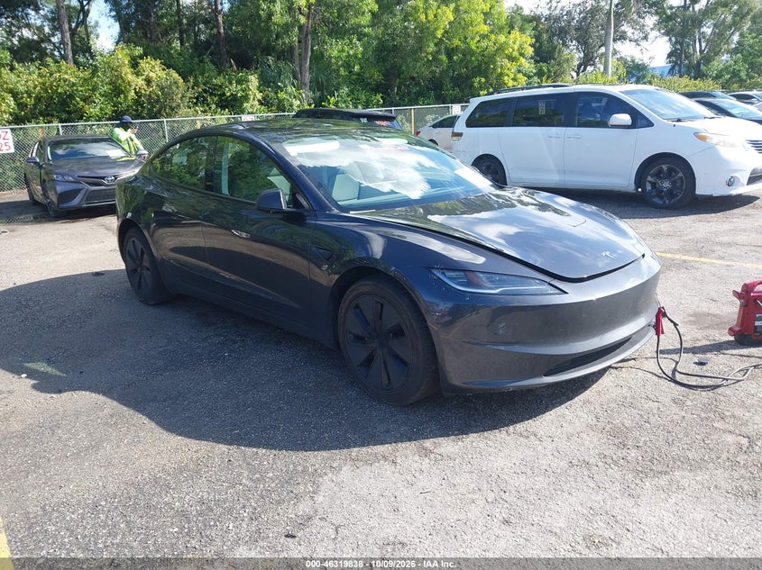 Vin: 5yj3e1ea2sf031230, lot: 46820059, tesla model 3 long range rear-wheel drive/standard rear-wheel drive 20251