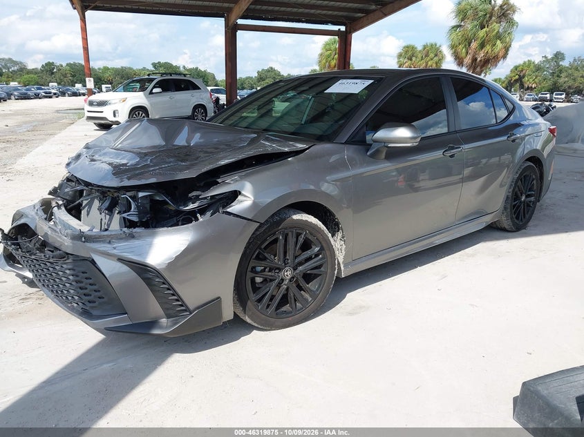 2025 Toyota Camry Se, Front End, IAAI, VIN 4T1DAACK6SU569069 — photo 2