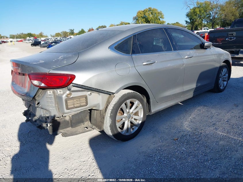 Vin: 1c3cccab8fn745150, lot: 46820104, chrysler 200 limited 20154