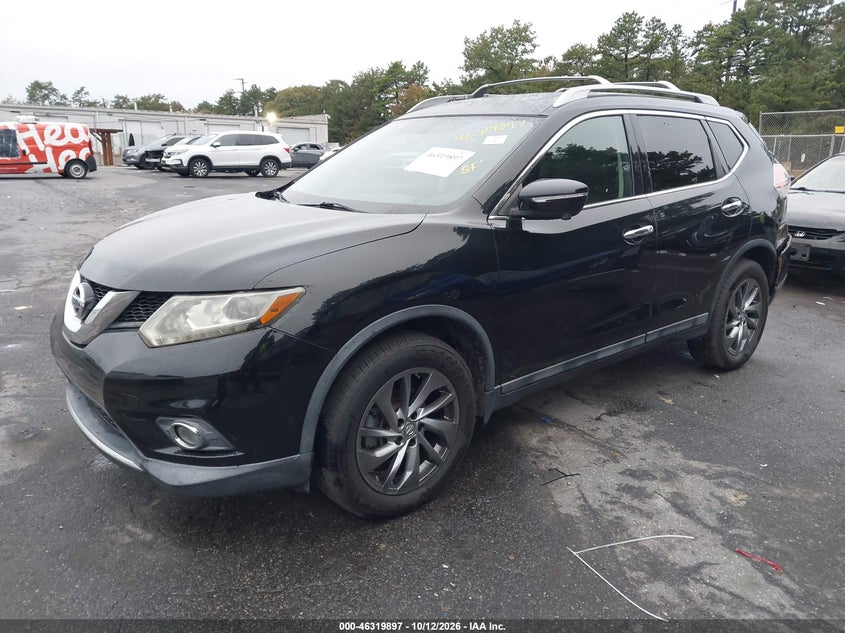 Vin: 5n1at2mt4fc913892, lot: 46820119, nissan rogue sl 20152