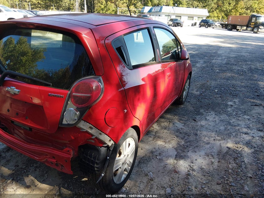 Vin: kl8cd6s94ec539381, lot: 46820122, chevrolet spark 1lt auto 20144