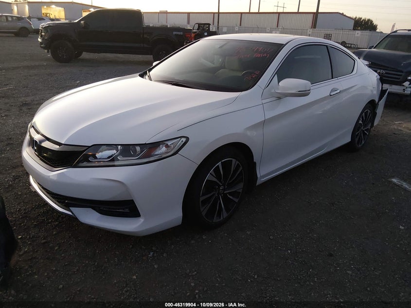 Vin: 1hgct1b8xga000400, lot: 46820126, honda accord ex-l 20162
