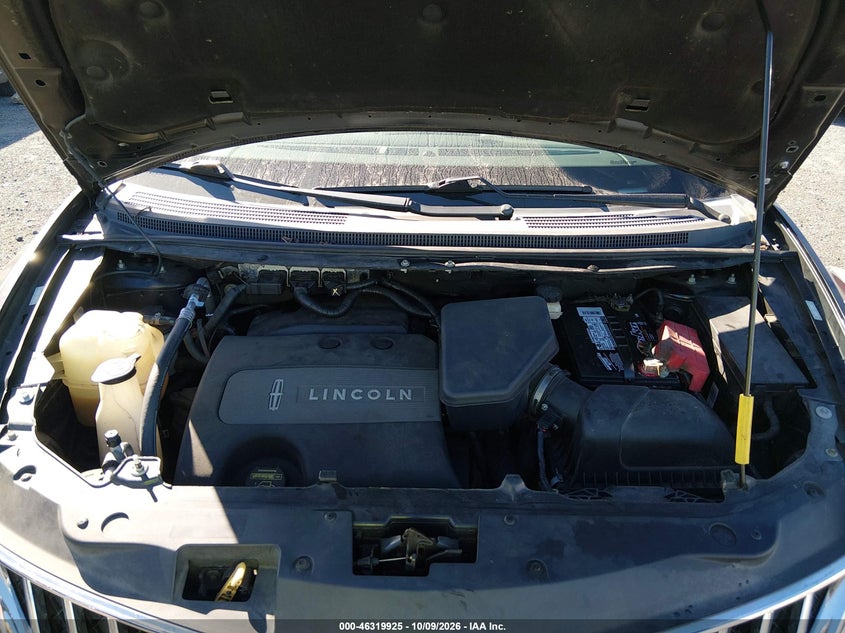 LINCOLN MKX 2013 VIN 2LMDJ8JK2DBL39697