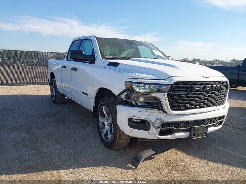 Vin: 1c6srecg4sn645770, lot: 46820158, ram 1500 tradesman  4x2 6'4 box 20251
