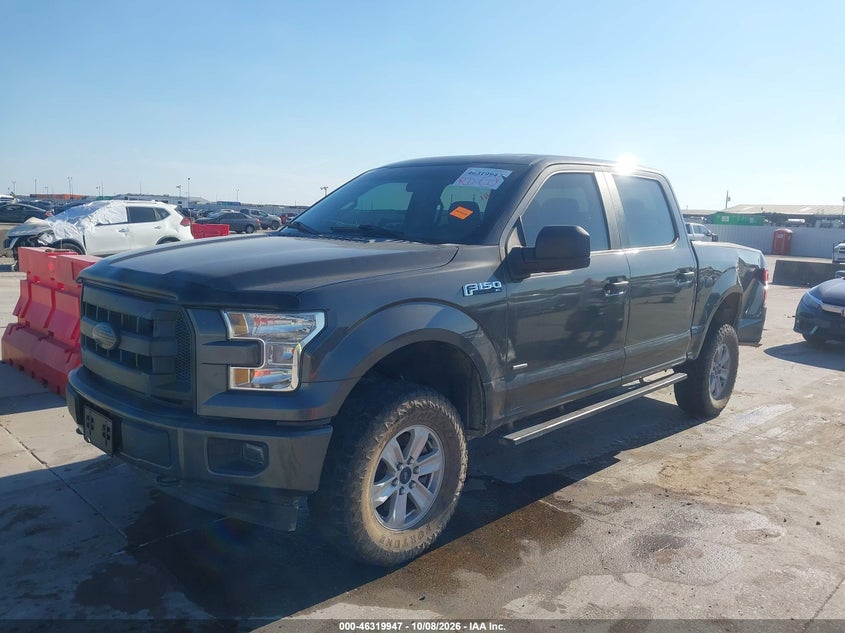 Vin: 1ftew1ep8hke17608, lot: 46820169, ford f-150 xl 20172