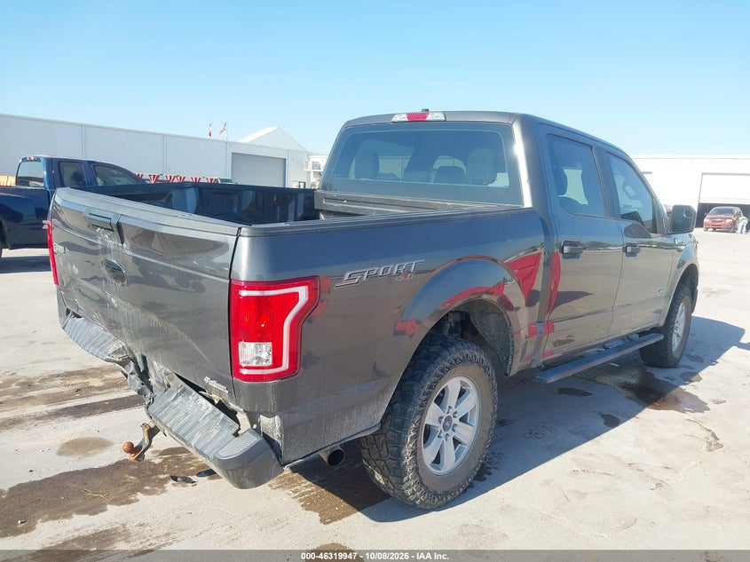 Vin: 1ftew1ep8hke17608, lot: 46820169, ford f-150 xl 20174