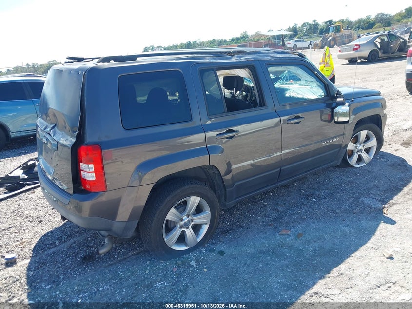 Vin: 1c4njpbb5gd532485, lot: 46820173, jeep patriot sport 20164