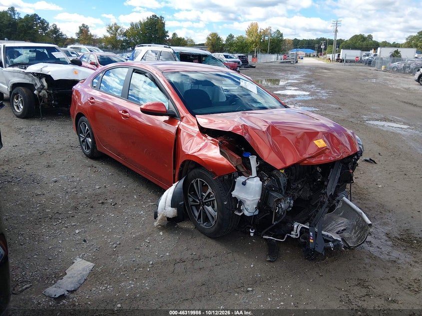 Vin: 3kpf24ad8re697581, lot: 46820208, kia forte lxs 20241
