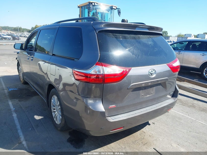 2016 TOYOTA SIENNA VIN 5TDYK3DC4GS725837 — фото 3