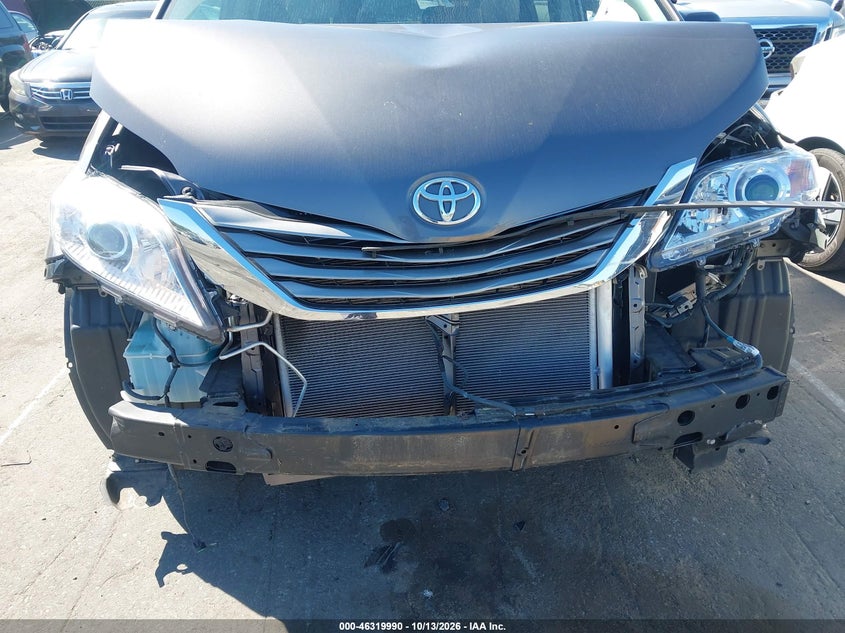 2016 TOYOTA SIENNA VIN 5TDYK3DC4GS725837 — фото 6