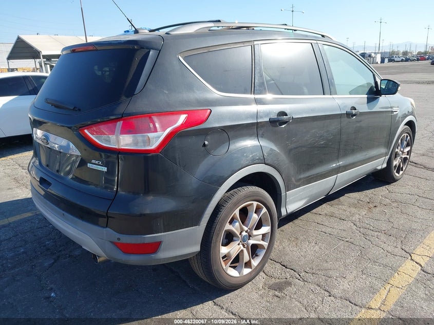 Vin: 1fmcu0hx3dua11538, lot: 46820289, ford escape sel 20134