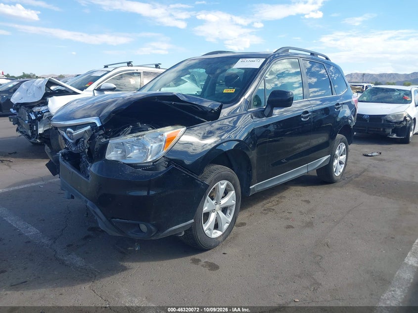 2016 Subaru Forester 2.5I Limited, Right Front, IAAI, VIN JF2SJAKC6GH511468 — photo 2