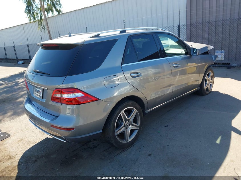 Vin: 4jgda5jb5da243178, lot: 46820310, mercedes-benz ml 350 20134