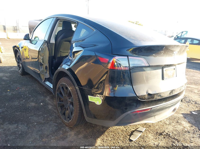 Vin: 7saygdee6pf637094, lot: 46820333, tesla model y awd/long range dual motor all-wheel drive 20233
