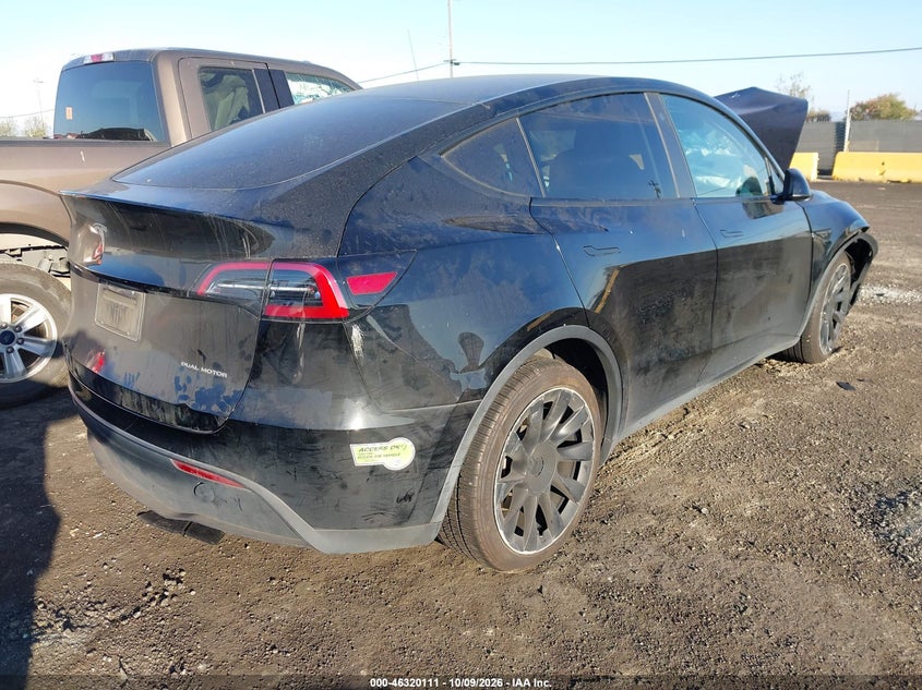 Vin: 7saygdee6pf637094, lot: 46820333, tesla model y awd/long range dual motor all-wheel drive 20234