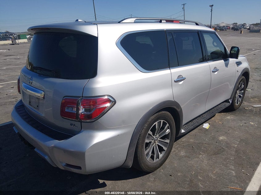 Vin: jn8ay2nc9j9556918, lot: 46820367, nissan armada sl 20184