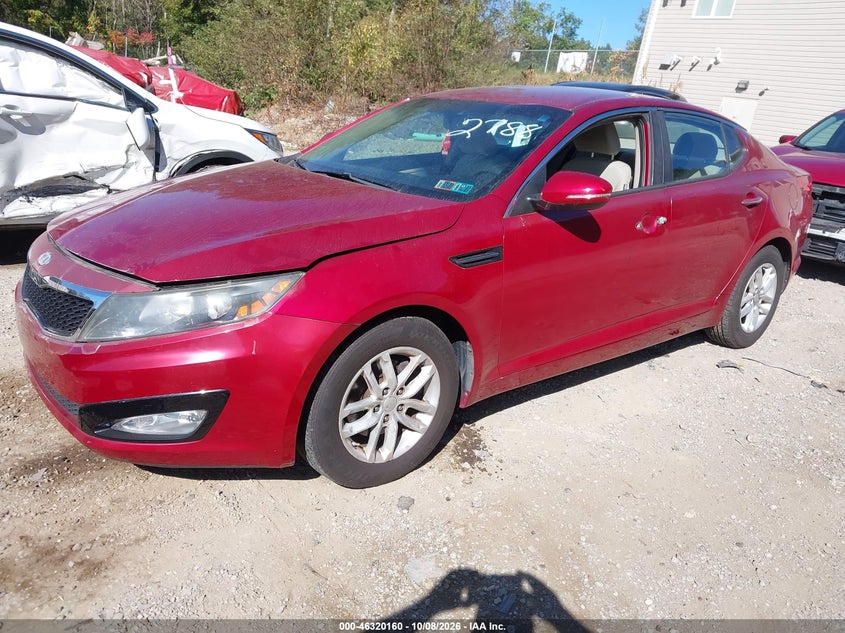 Vin: 5xxgm4a76cg052788, lot: 46820382, kia optima lx 20122