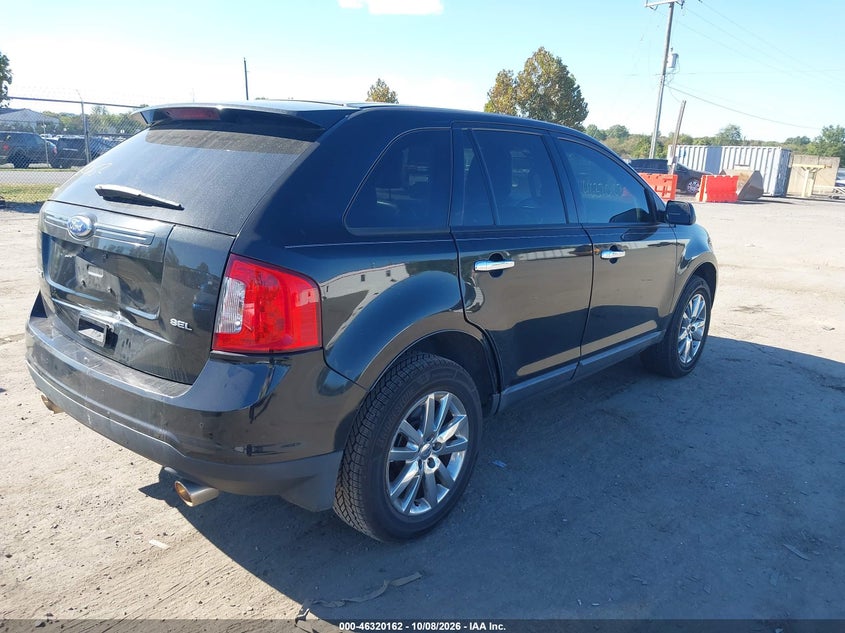 Vin: 2fmdk3jc7bbb26083, lot: 46820384, ford edge sel 20114