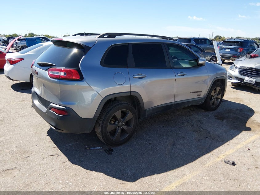 Vin: 1c4pjlcb1gw256620, lot: 46820408, jeep cherokee 75th anniversary 20164