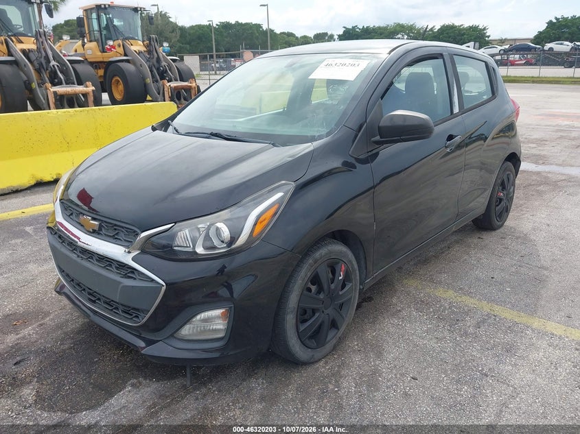 Vin: kl8cb6sa6lc464244, lot: 46820425, chevrolet spark fwd ls automatic 20202