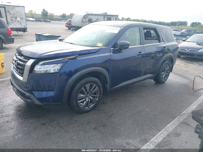 Vin: 5n1dr3ac9nc228906, lot: 46820459, nissan pathfinder s 4wd 20222