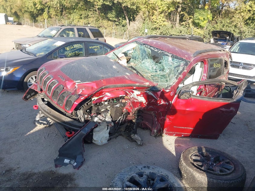Vin: 1c4pjmbsxgw103340, lot: 46820463, jeep cherokee trailhawk 20162