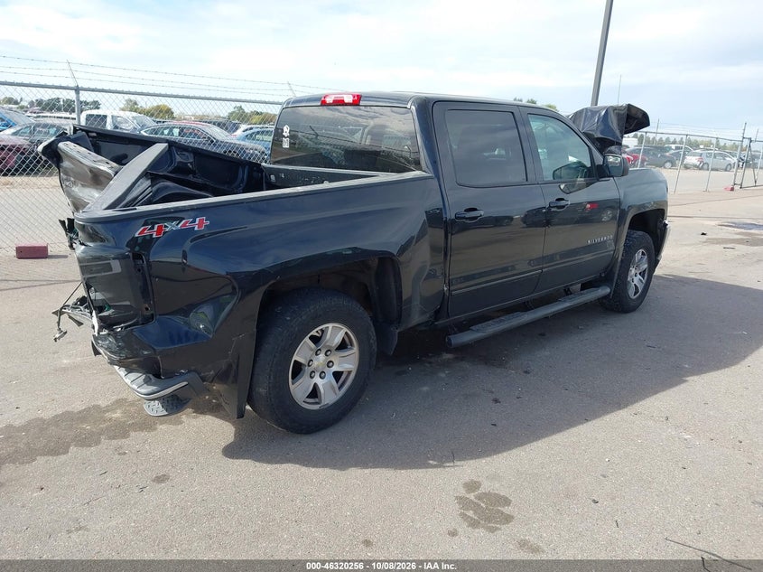 Vin: 3gcukreh9gg119721, lot: 46820478, chevrolet silverado 1500 1lt 20164