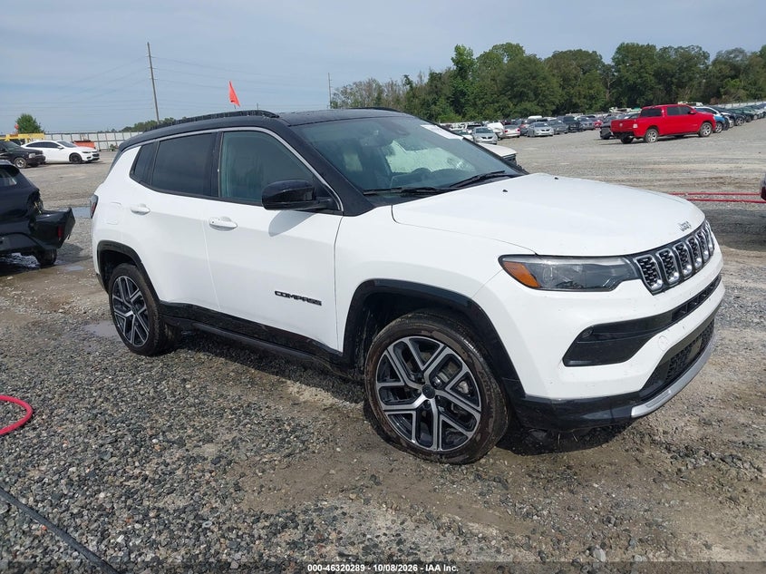 Vin: 3c4njdcn4st601046, lot: 46820511, jeep compass limited 4x4 20251