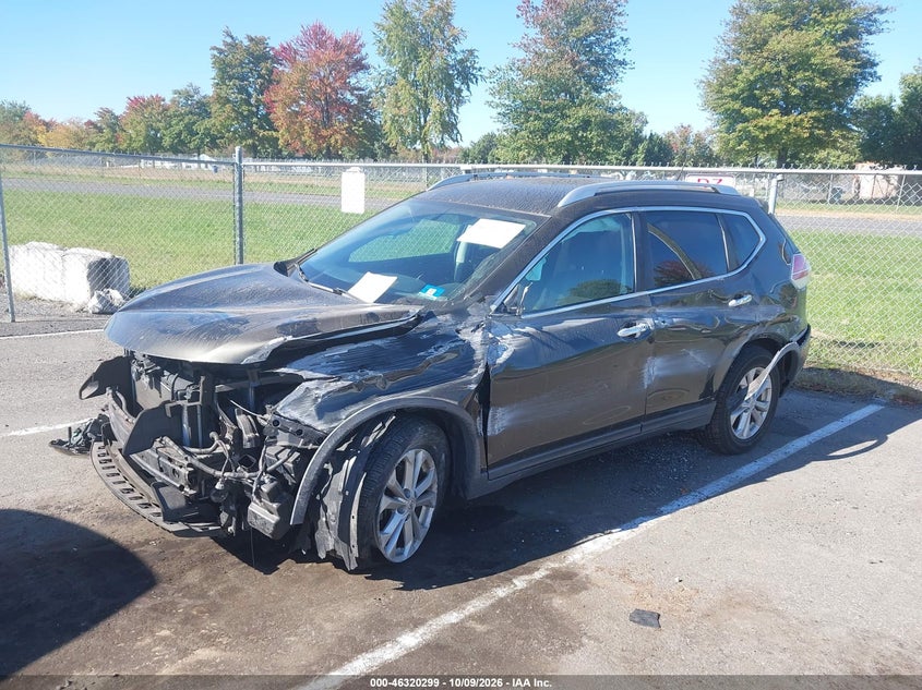 Vin: knmat2mvxgp636424, lot: 46820521, nissan rogue sv 20162