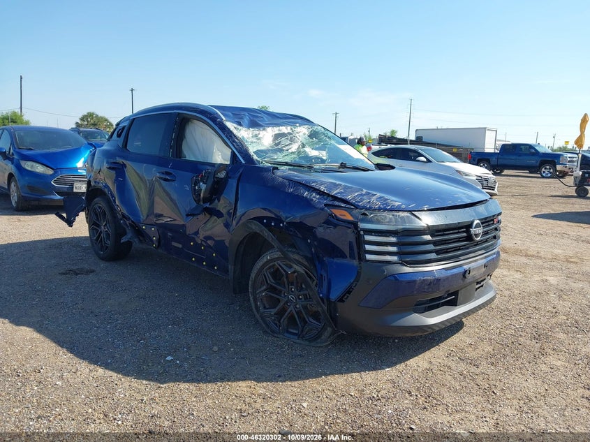 Vin: 3n8ap6daxsl309703, lot: 46820524, nissan kicks sr fwd 20251