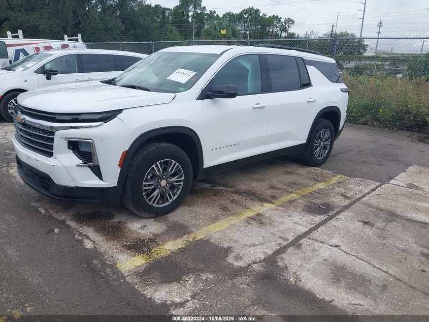 CHEVROLET TRAVERSE 2026 VIN 1GNERGKS2TJ148465
