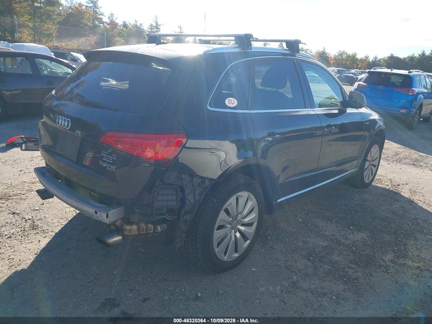 Vin: wa1c8afp4ea085100, lot: 46820586, audi q5 hybrid 2.0t prestige 20144