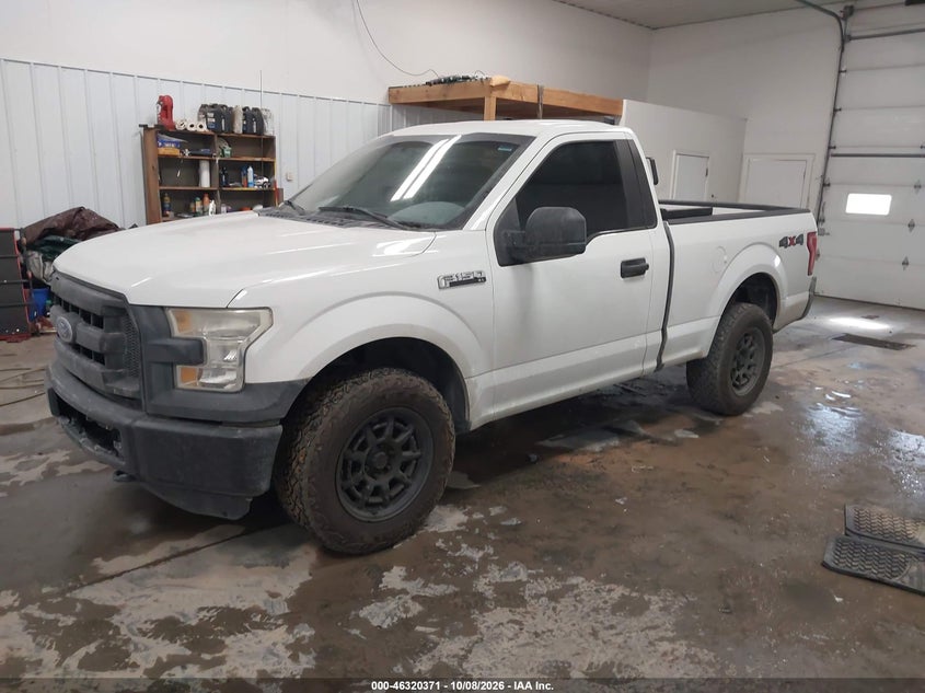 Vin: 1ftmf1e86gfb29498, lot: 46820593, ford f-150 xl 20162