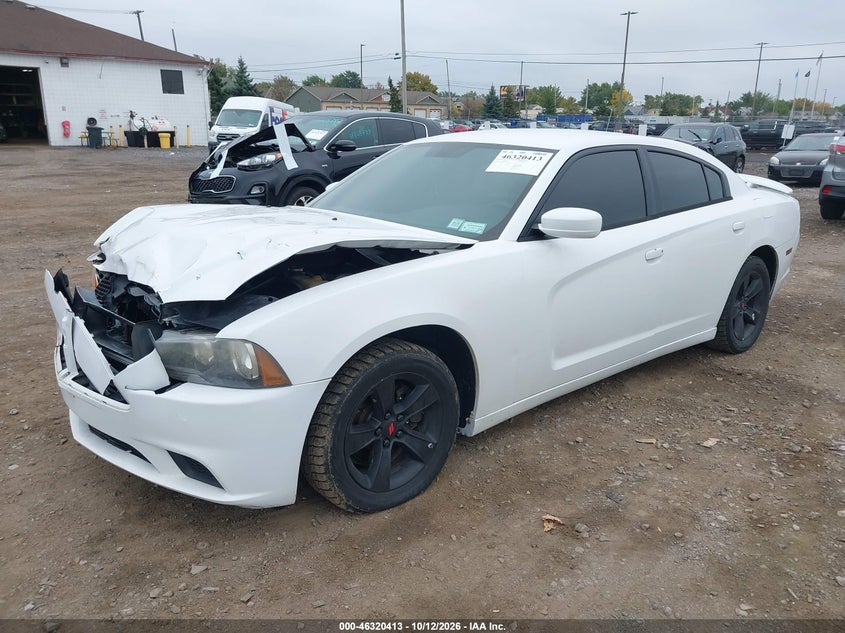Vin: 2c3cdxbg9eh130497, lot: 46820635, dodge charger se 20142