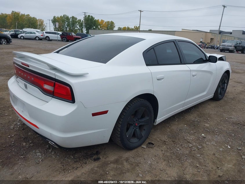 Vin: 2c3cdxbg9eh130497, lot: 46820635, dodge charger se 20144