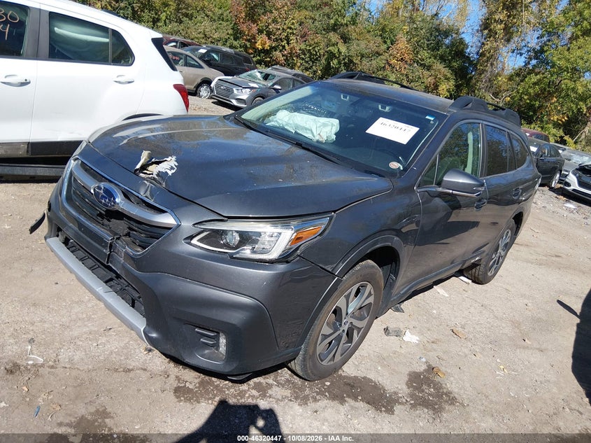 Vin: 4s4btamc7m3175727, lot: 46820669, subaru outback limited 20212