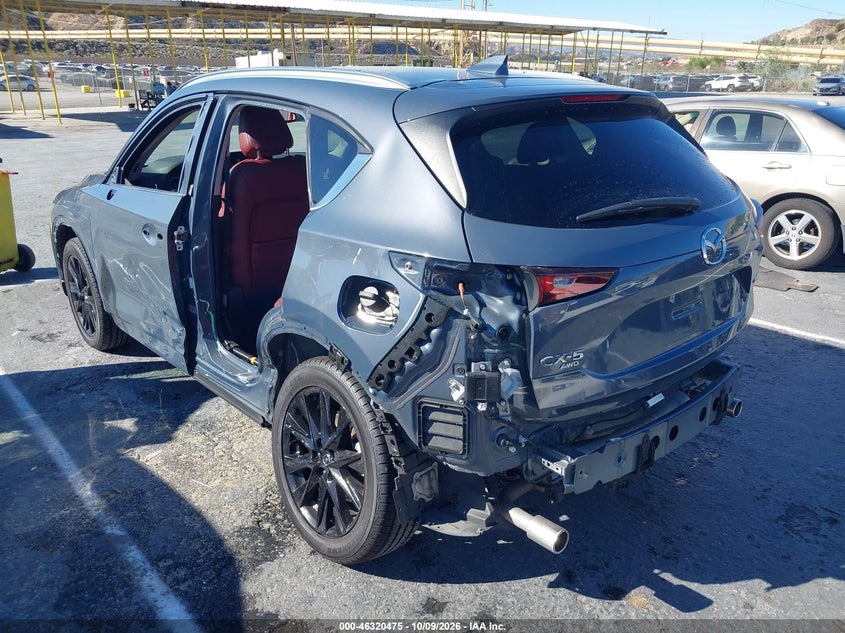 Vin: jm3kfbcm4p0156187, lot: 46820697, mazda cx-5 2.5 s carbon edition 20233